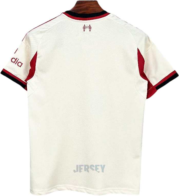 Camiseta Liverpool 2025 26 reverso