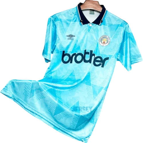 Camiseta manchester city 1989 91
