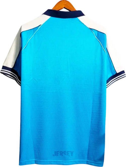 Camiseta manchester city 1999 01 reverso