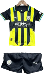Camiseta Manchester City 2024-25 Versión Infantil Visitante