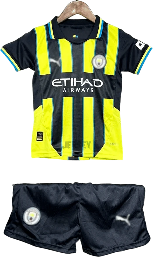 Camiseta manchester city 2024 25 versión infantil visitante