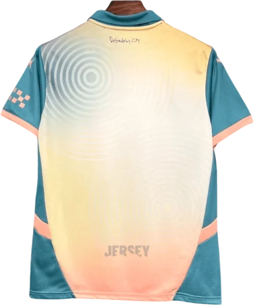 Camiseta manchester city 2024 25 cuarta reverso
