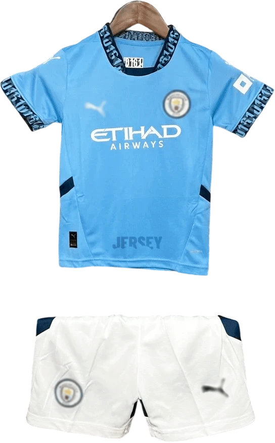 Camiseta manchester city 2024 25 versión infantil