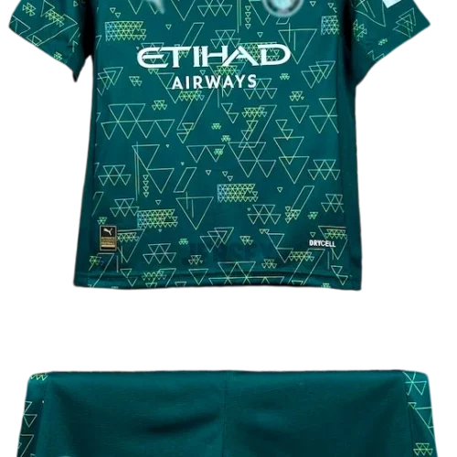 Camiseta manchester city 2025 26 cuarta versión infantil