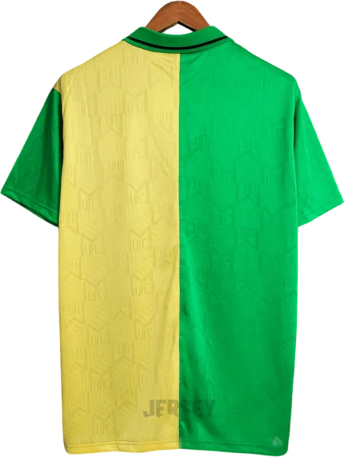 Camiseta manchester united 1992 94 visitante reverso