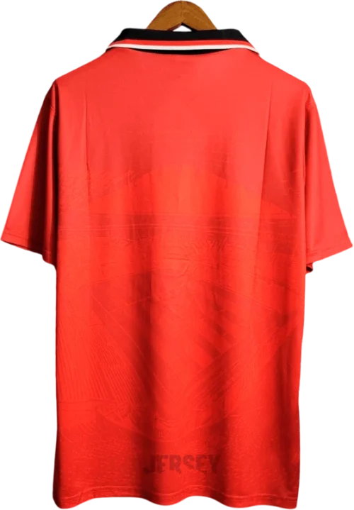 Camiseta manchester united 1994 96 reverso
