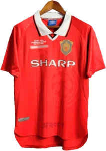 Camiseta manchester united 1999 00