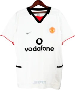 Camiseta Manchester United 2002-03 Visitante