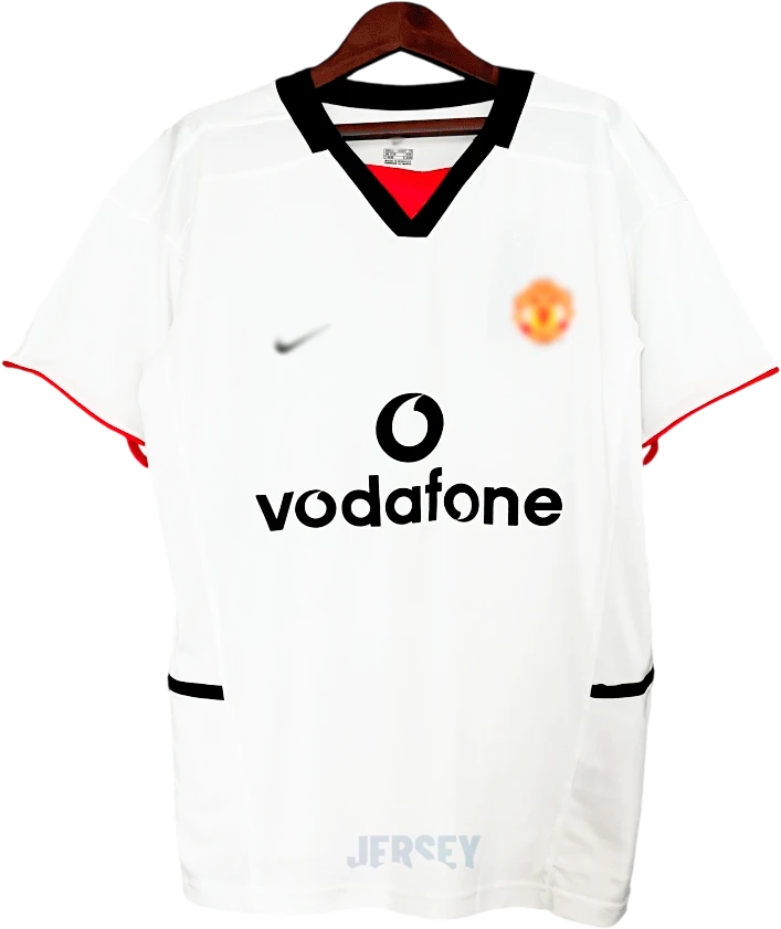 Camiseta Manchester United 2002-03 Visitante