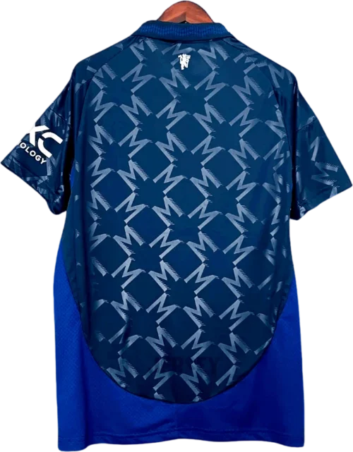 camiseta manchester united 2024 25 visitante reverso