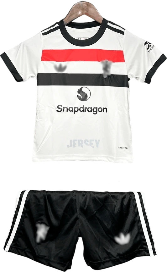 camiseta manchester united 2024 25 versión infantil tercera