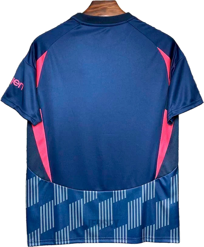 Camiseta nottingham forest 2024 25 visitante reverso