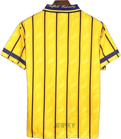 Camiseta SHEFFIELD WEDNESDAY 1995 tercera reverso
