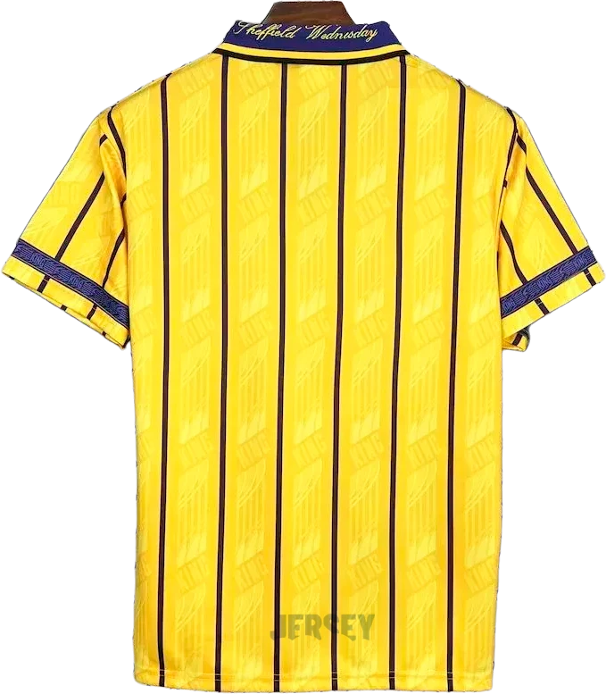 Camiseta SHEFFIELD WEDNESDAY 1995 tercera reverso