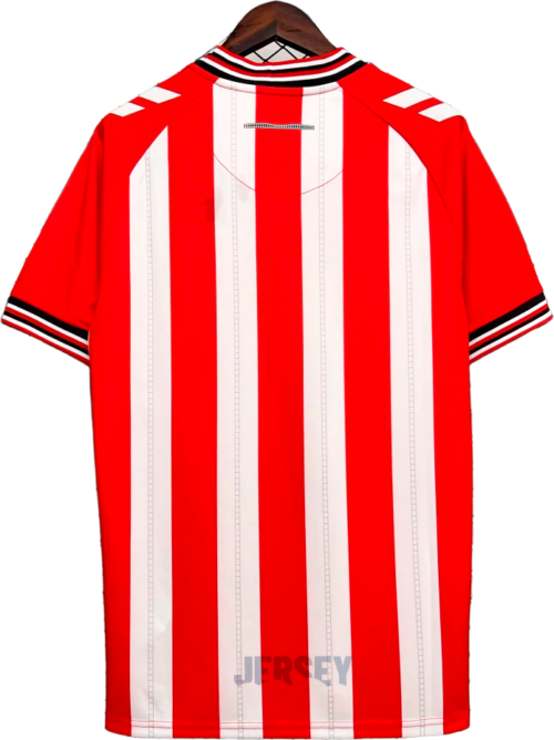 Camiseta Sunderland 2025 26 reverso