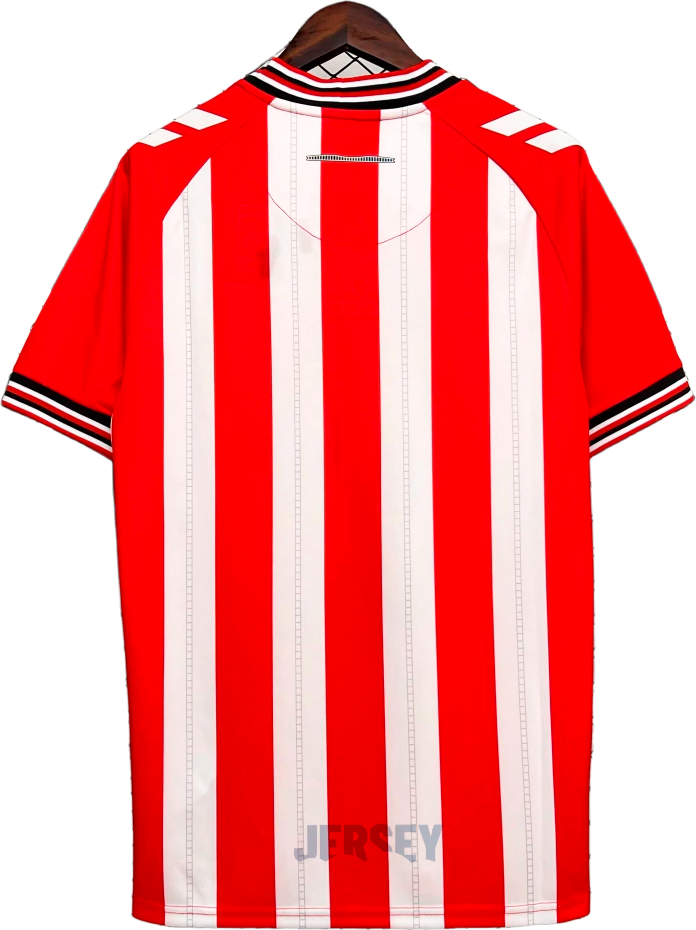 Camiseta Sunderland 2025 26 reverso