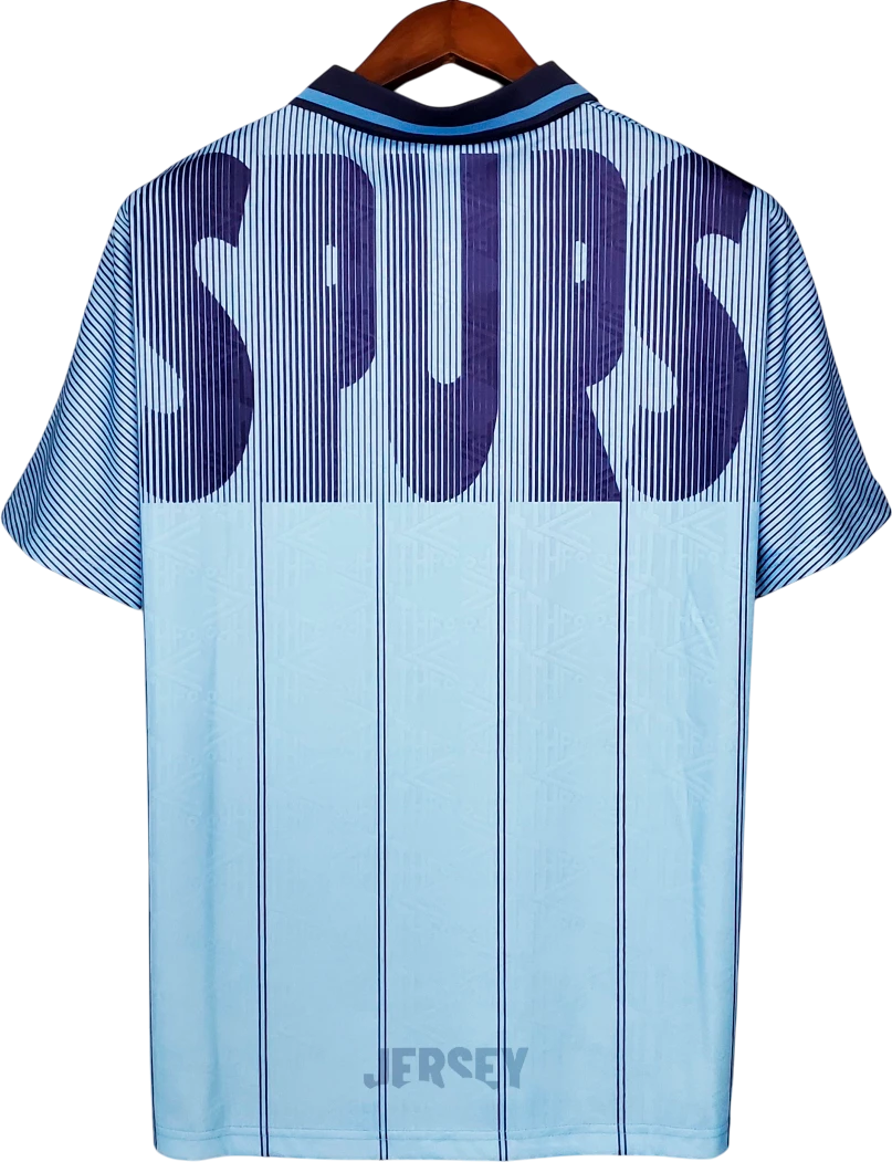 Camiseta Tottenham 1992 94 tercera reverso