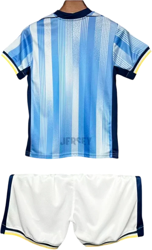 Camiseta Tottenham 2024 25 visitante versión infantil reverso