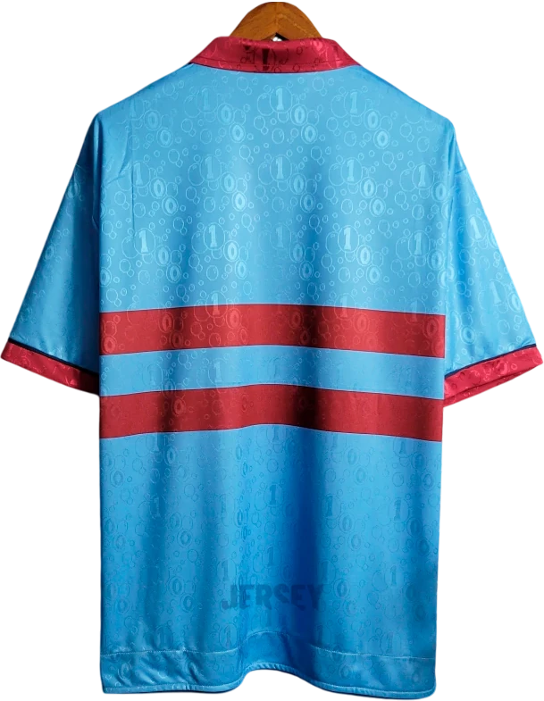 Camiseta West Ham 1995 97 visitante reverso