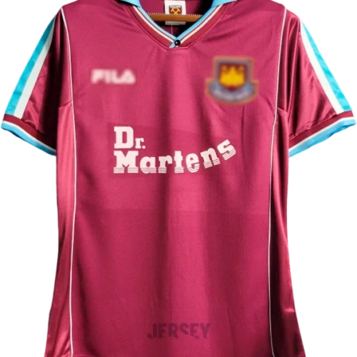 Camiseta West Ham 1999 01