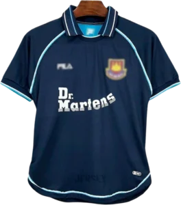 Camiseta West Ham 1999 01 tercera