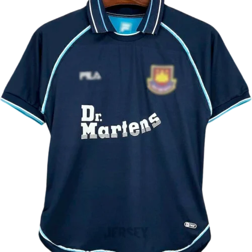 Camiseta West Ham 1999 01 tercera