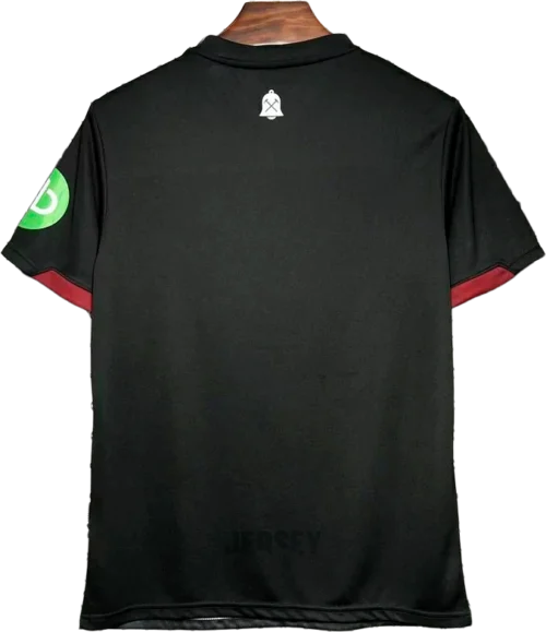 Camiseta West Ham 2024 25 visitante reverso