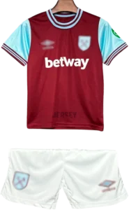 Camiseta West Ham 2024 25 versión infantil