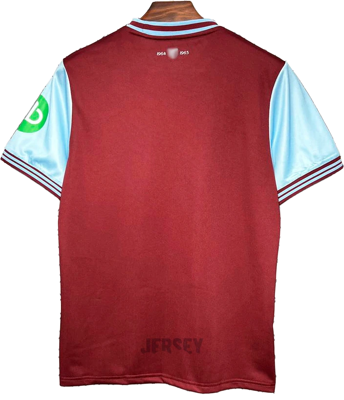 Camiseta West Ham 2024 25 reverso