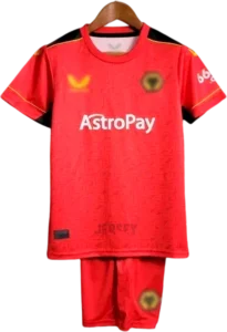 Camiseta Wolves 2023 24 versión infantil visitante