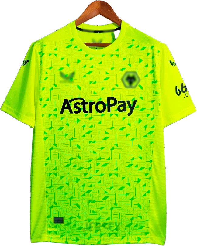 Camiseta Wolves 2023-24 Portero Visitante