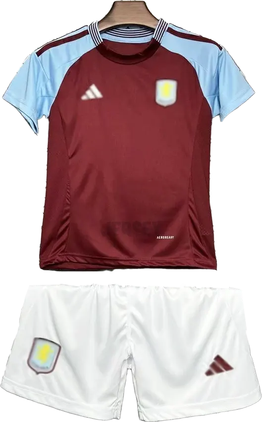 Camiseta Aston Villa 2024-25 Versión Infantil Local