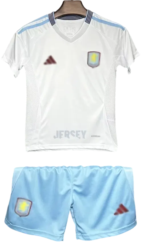 Camiseta Aston Villa 2024-25 Versión Infantil Visitante