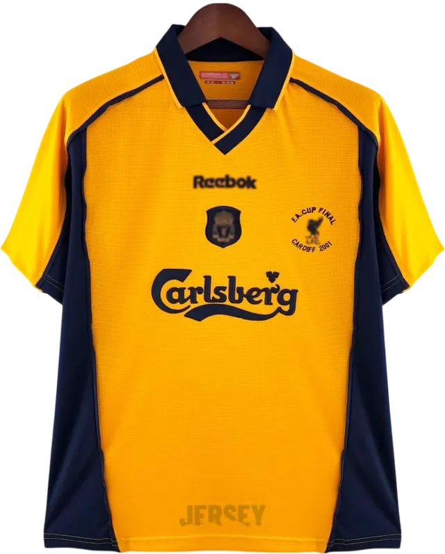 Camiseta Liverpool 2000-01 Visitante