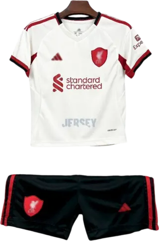 Camiseta Liverpool 2025-26 Versión Infantil Visitante
