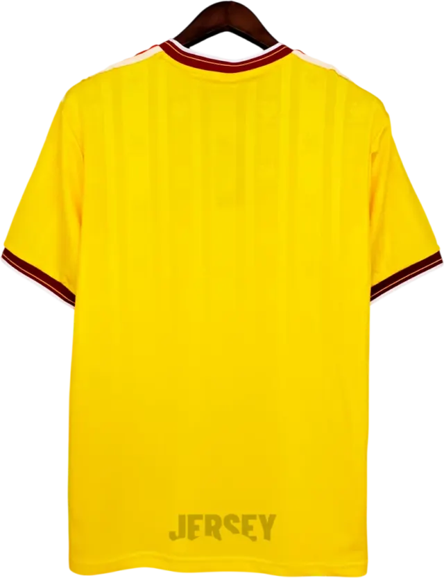 Camiseta Liverpool 1985 87 tercera reverso