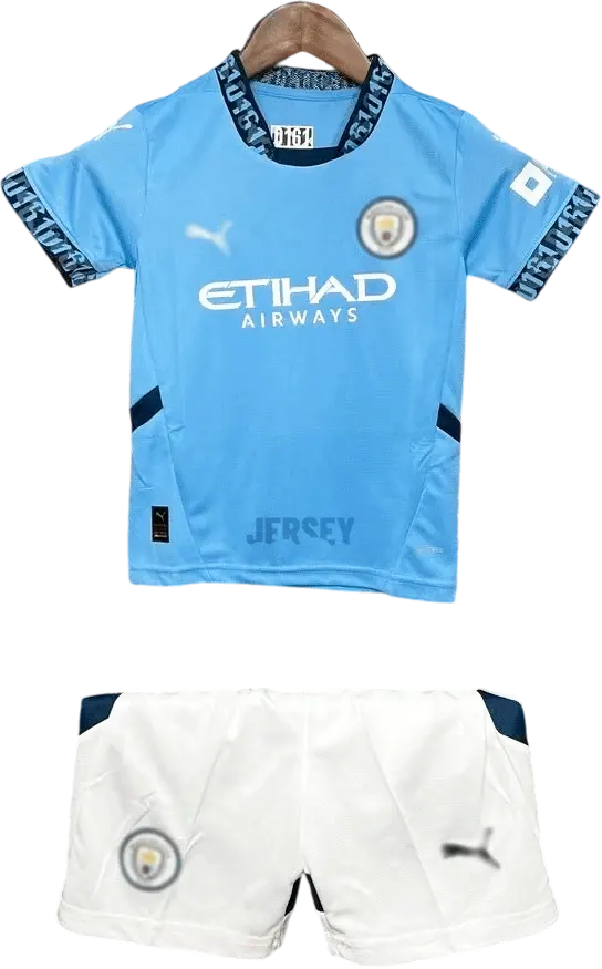 Camiseta Manchester City 2024-25 Versión Infantil Local