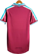 Camiseta West Ham 1999 01 reverso
