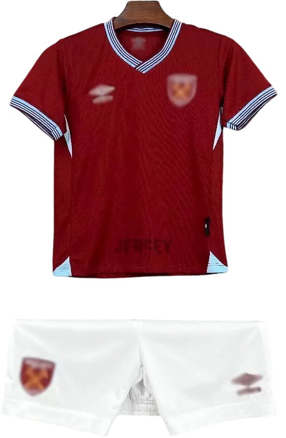 Camiseta West Ham 2025-26 Versión Infantil Local