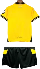 Camiseta Wolves 2024 25 versión infantil reverso