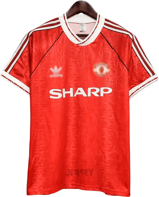 Camiseta Manchester United 1990-92 Local