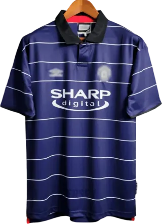 Camiseta Manchester United 1999-00 Visitante