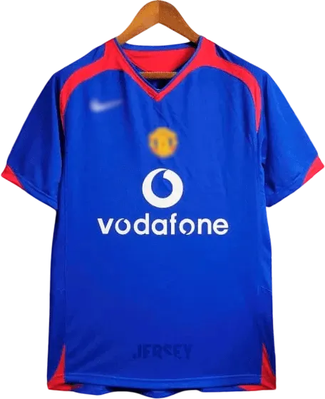 Camiseta Manchester United 2005-06 Visitante
