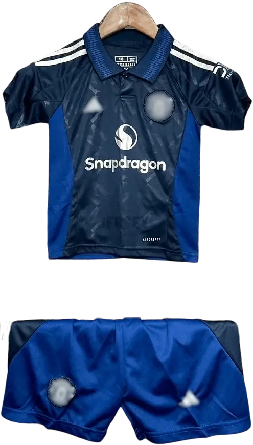 Camiseta Manchester United 2024-25 Versión Infantil Visitante