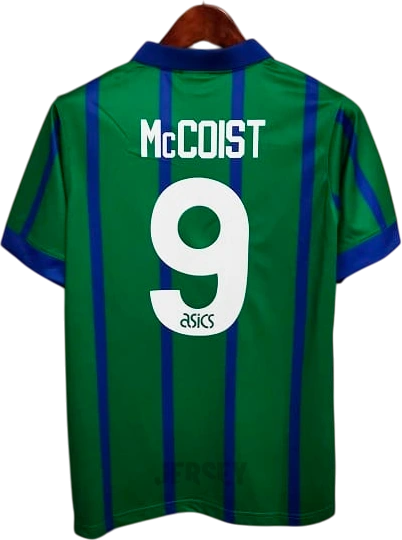 Camiseta New Castle 1994 95 visitante reverso