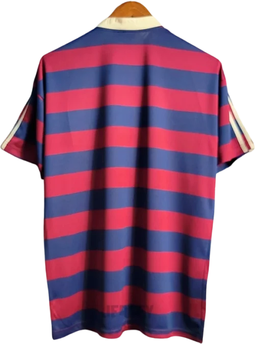 Camiseta New Castle 1995 96 visitante reverso