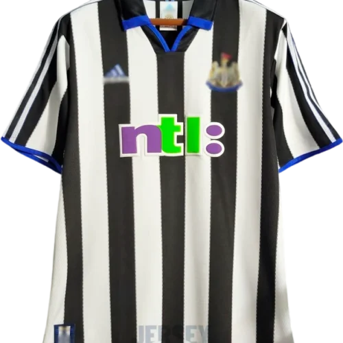 Camiseta New Castle 2000 01 local