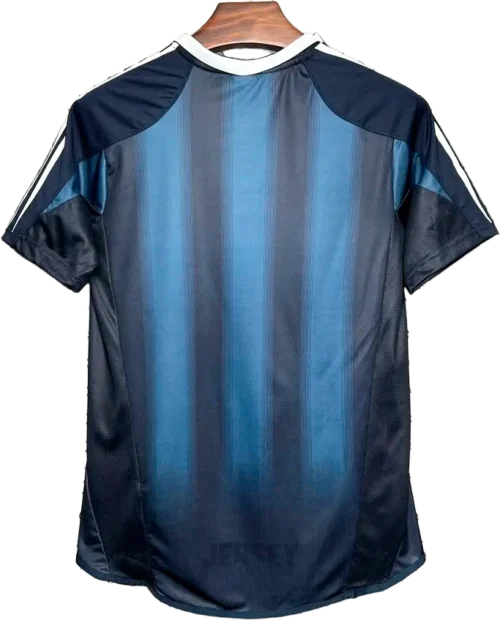 Camiseta New Castle 2004 06 visitante reverso