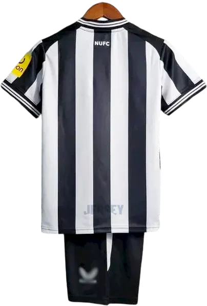 Camiseta Newcastle 2023-24 Versión Infantil Local reverso