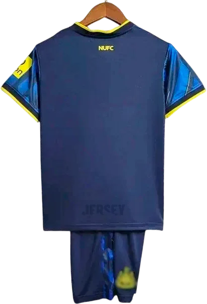 Camiseta Newcastle 2023-24 Versión Infantil Tercera reverso